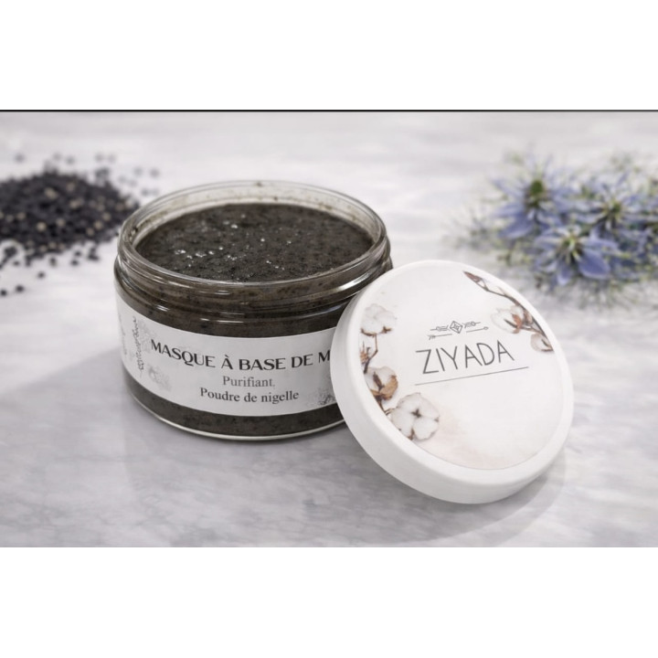 Masque à base de miel - purifiant poudre de nigelle - Ziyada