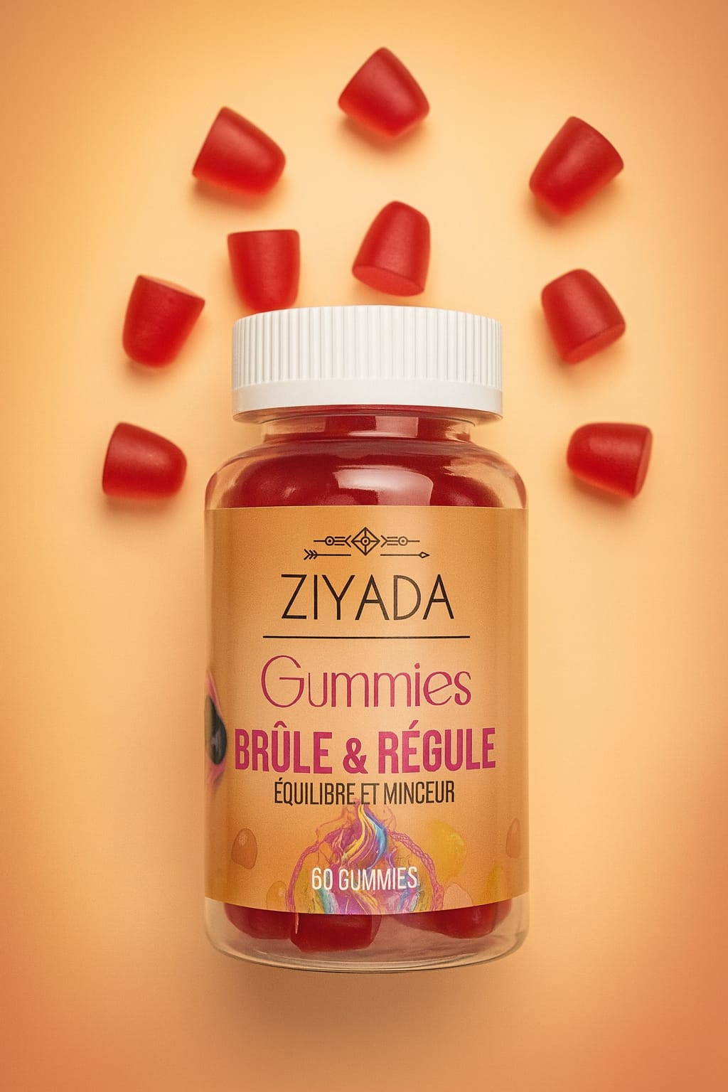 Gummies brûle & régule - équilibre et minceur - Ziyada
