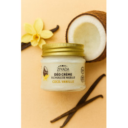 Déo crème à l'huile de nigelle - Coco vanille - Ziyada