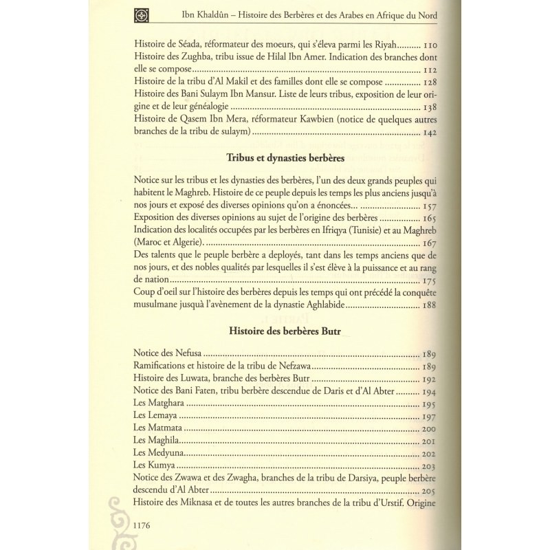 Histoire des Berberes et des Arabes en Afrique du Nord- Ibn Khaldoun- Eldition El Bab