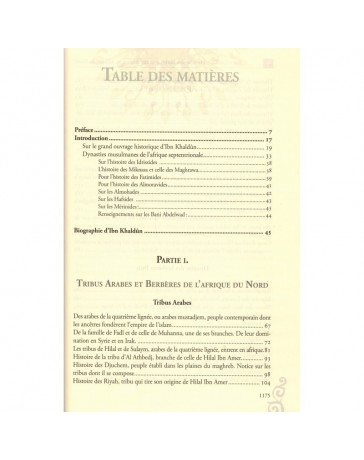 Histoire des Berberes et des Arabes en Afrique du Nord- Ibn Khaldoun- Eldition El Bab