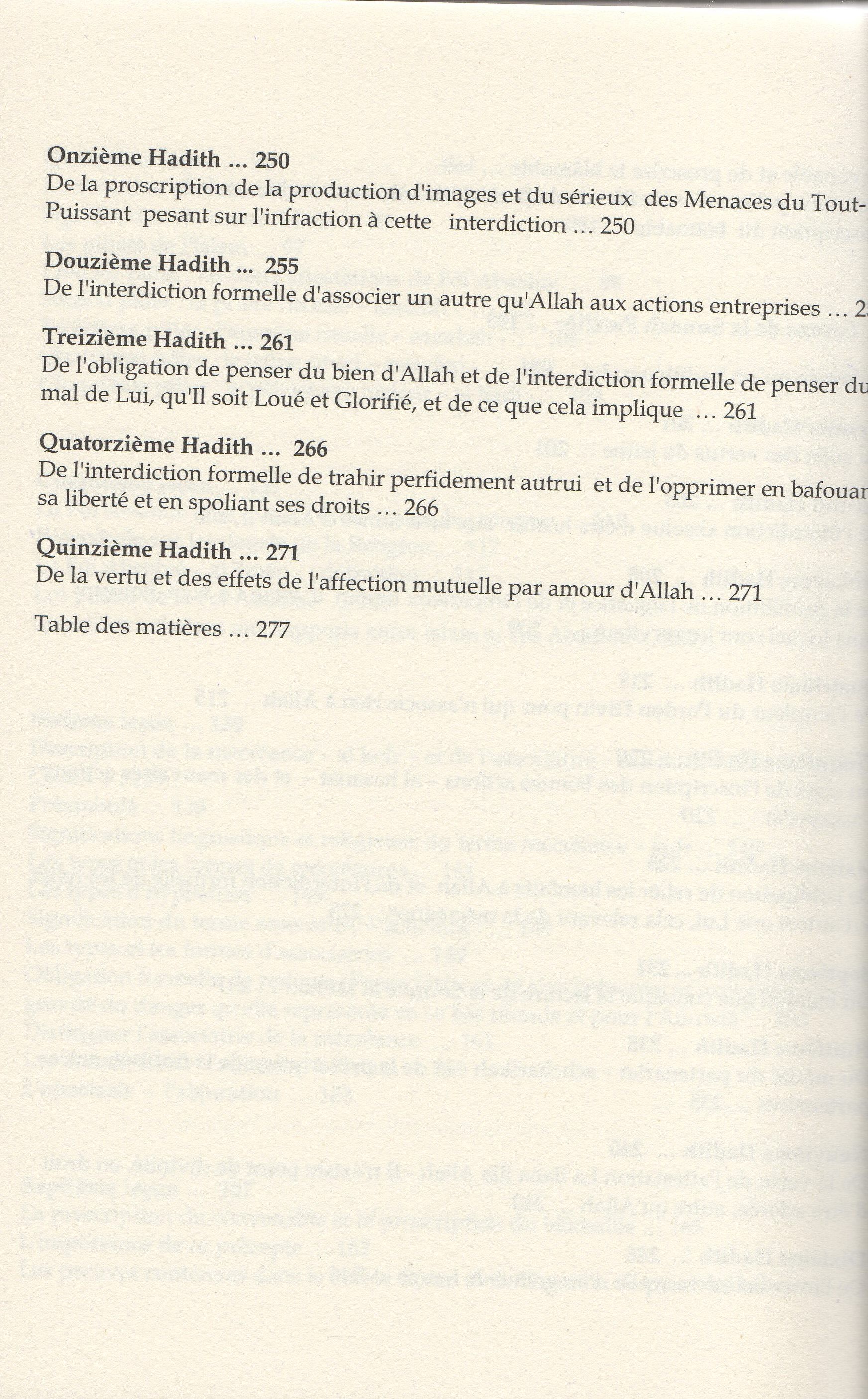 Leçons du Coran et de la Sunna authentique