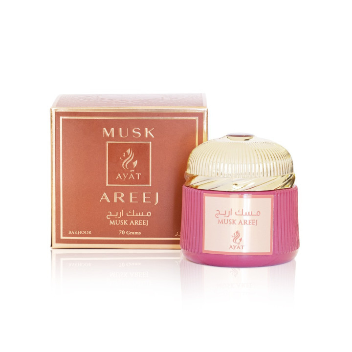 Bakhour Musk Areej 70g - Ayat Perfumes