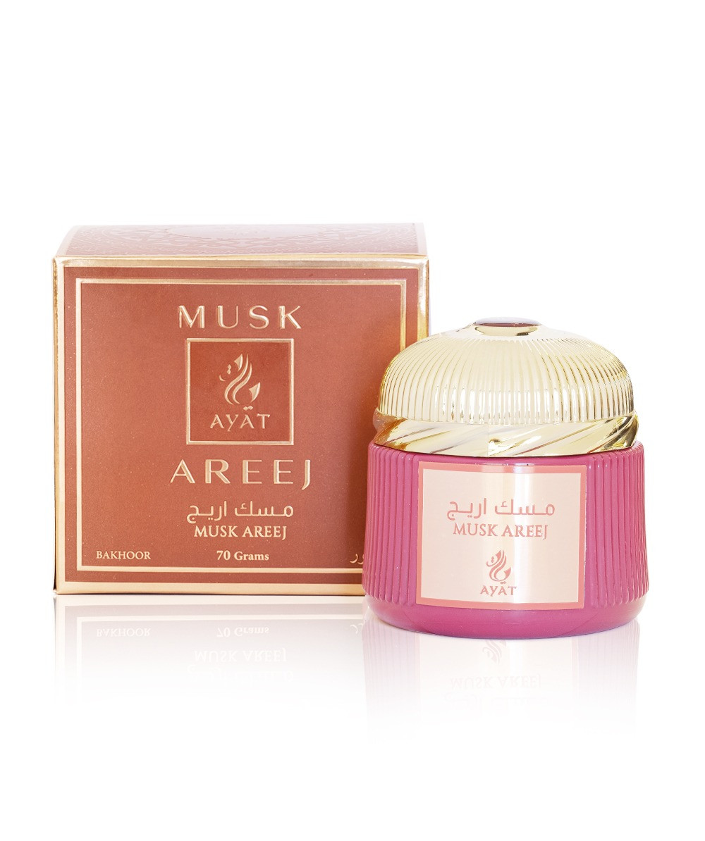 Bakhour Musk Areej 70g - Ayat Perfumes