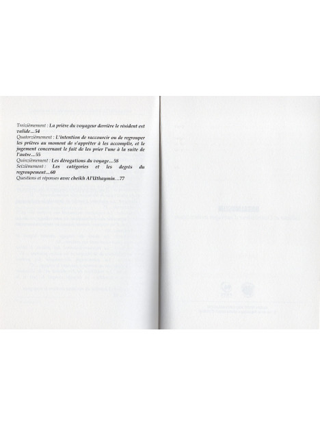 La prière du Voyageur