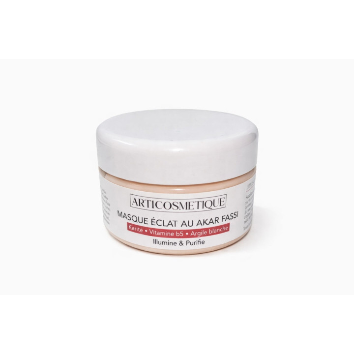 Masque nila à l'huile d'argan bio et argile blanche | Arti'cosmétique