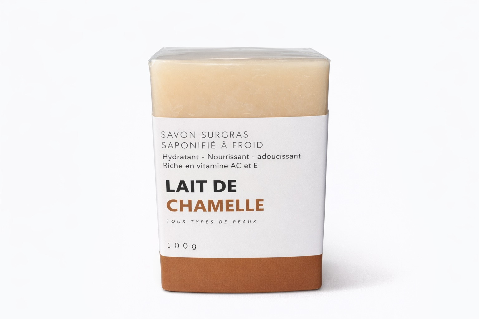 Savon lait de chamelle | Contenance 100g | Arti'savon
