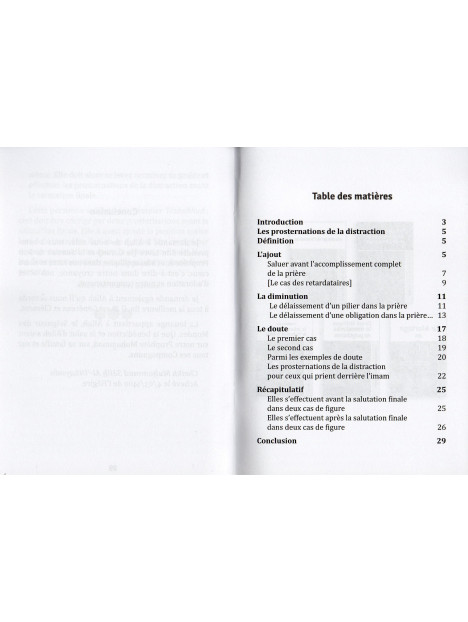 Les prosternations de la distraction 