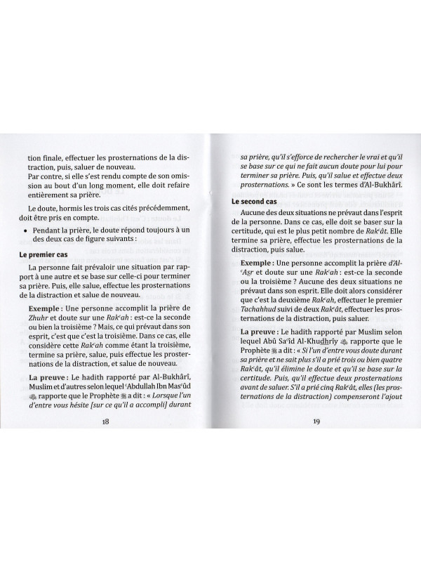 Les prosternations de la distraction 