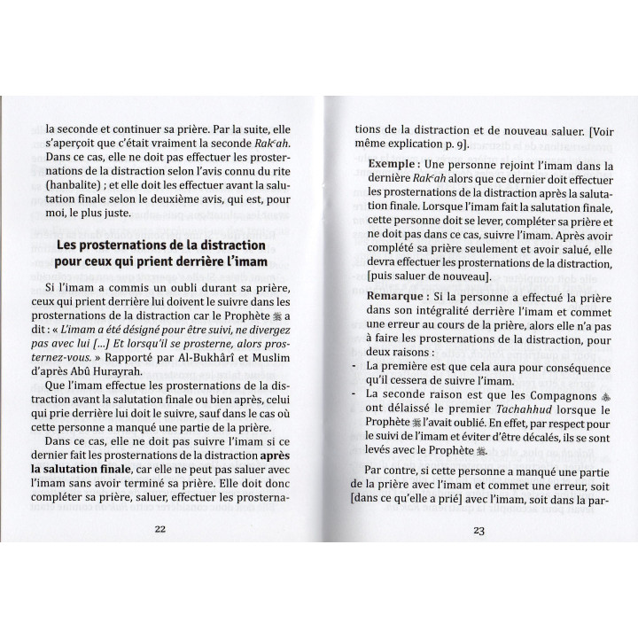 Les prosternations de la distraction 