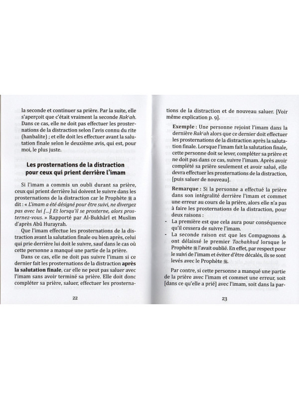 Les prosternations de la distraction 