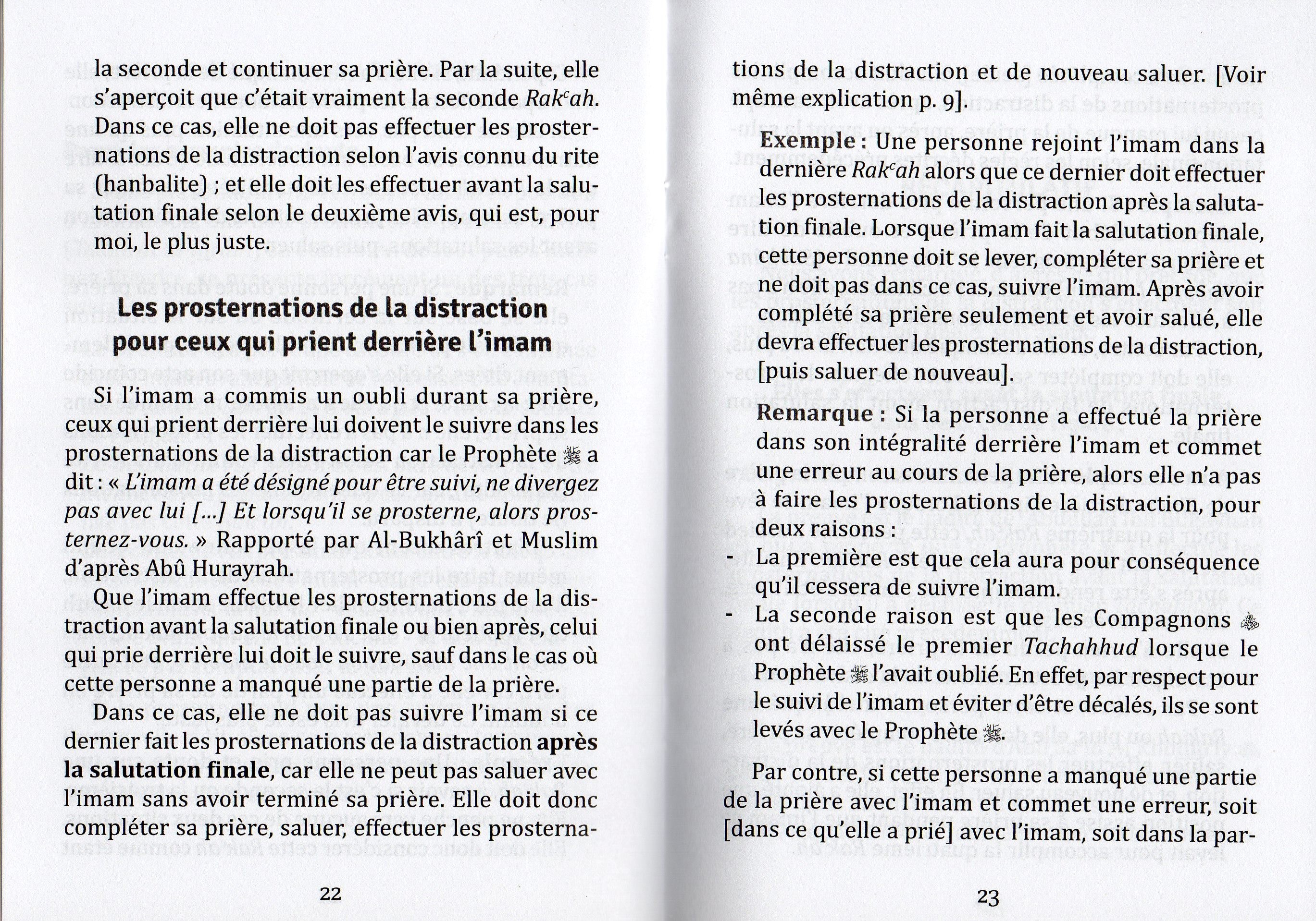 Les prosternations de la distraction 