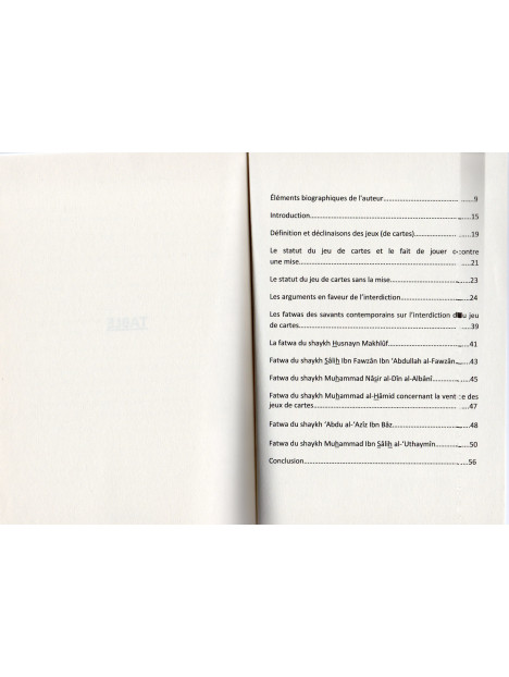 Les jeux de cartes et de hasard