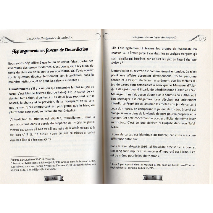 Les jeux de cartes et de hasard