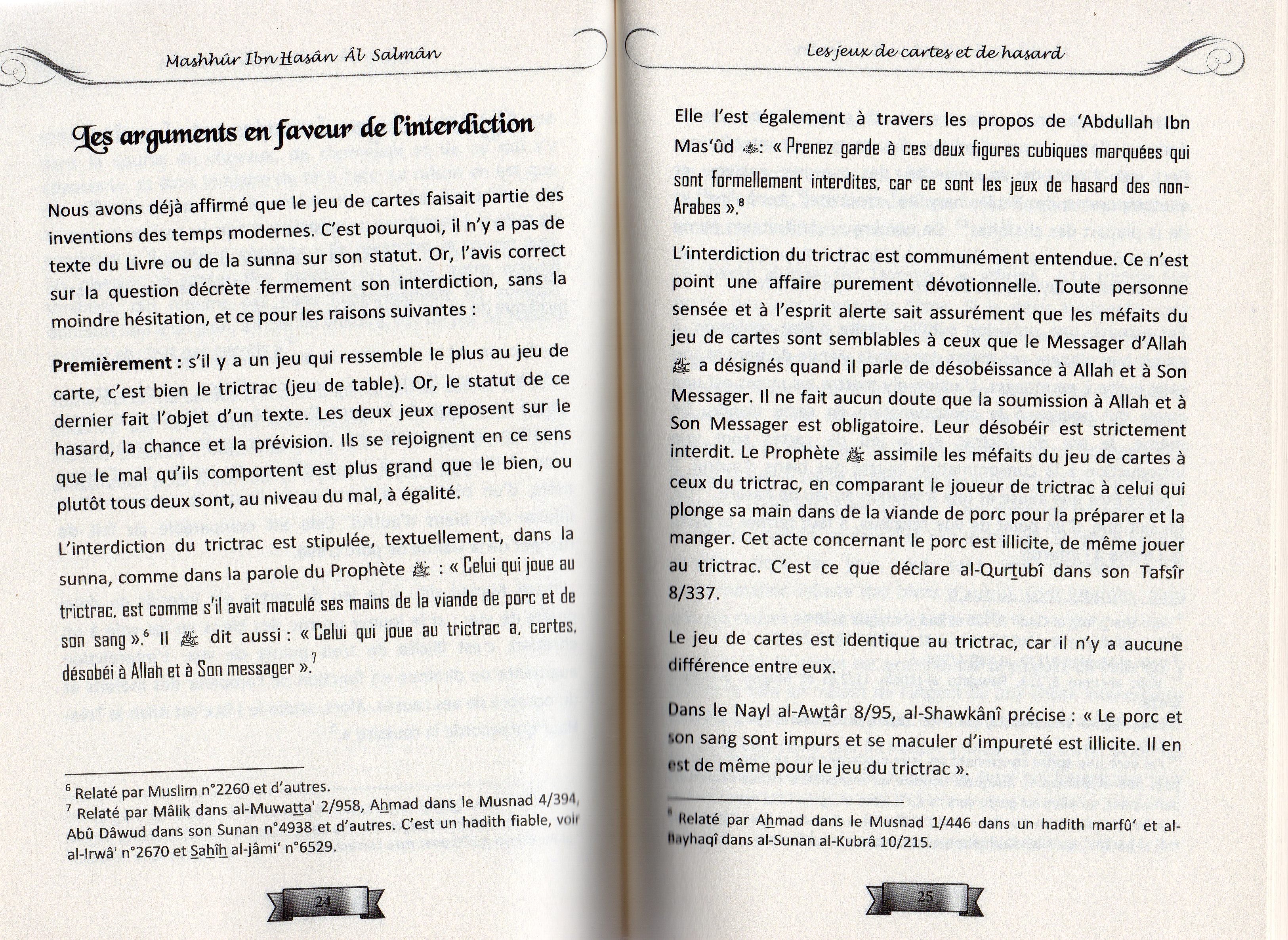 Les jeux de cartes et de hasard