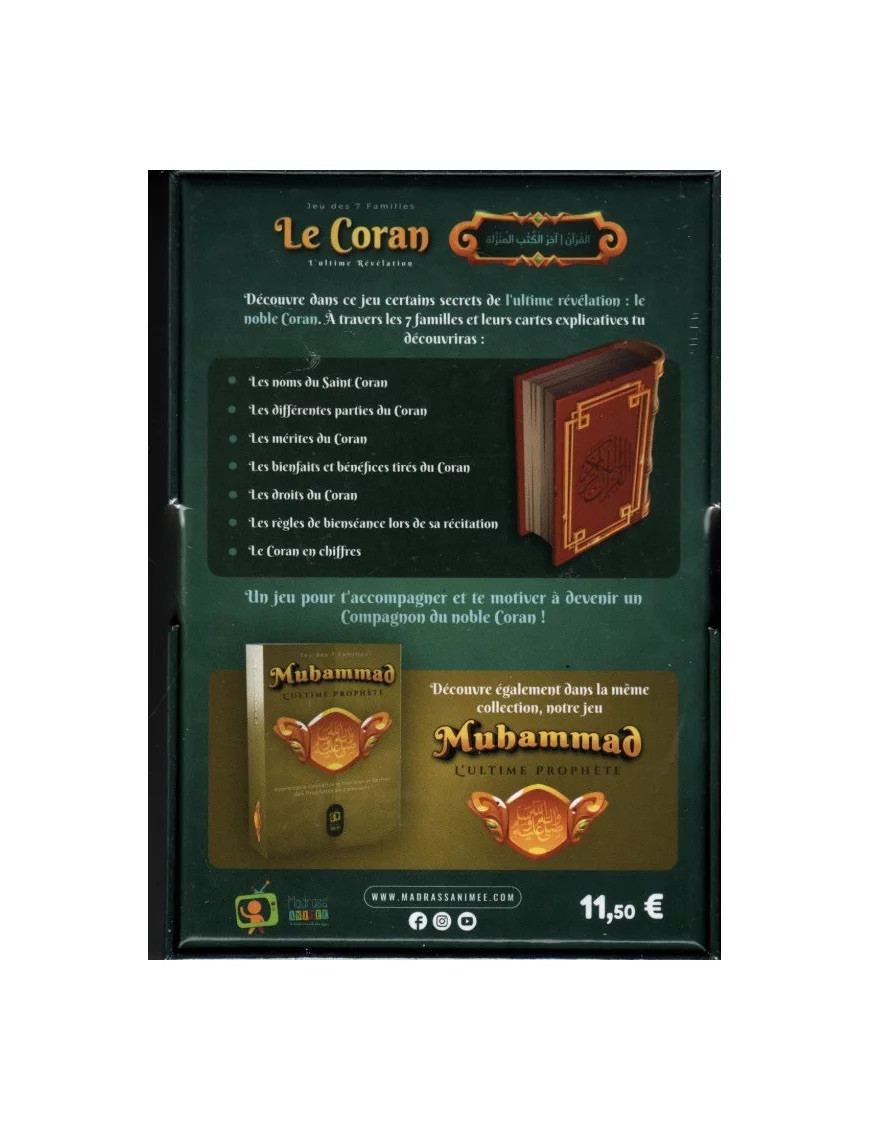 Jeu des 7 familles : le Coran l'ultime révélation - Madrass'Animée