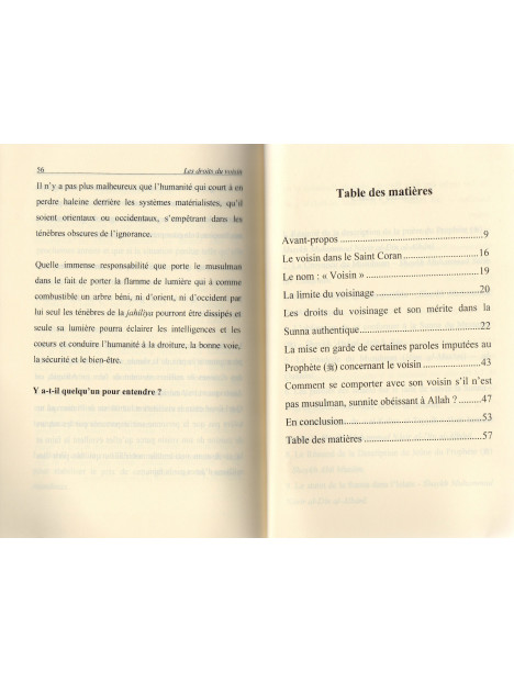 Les Droits du Voisin