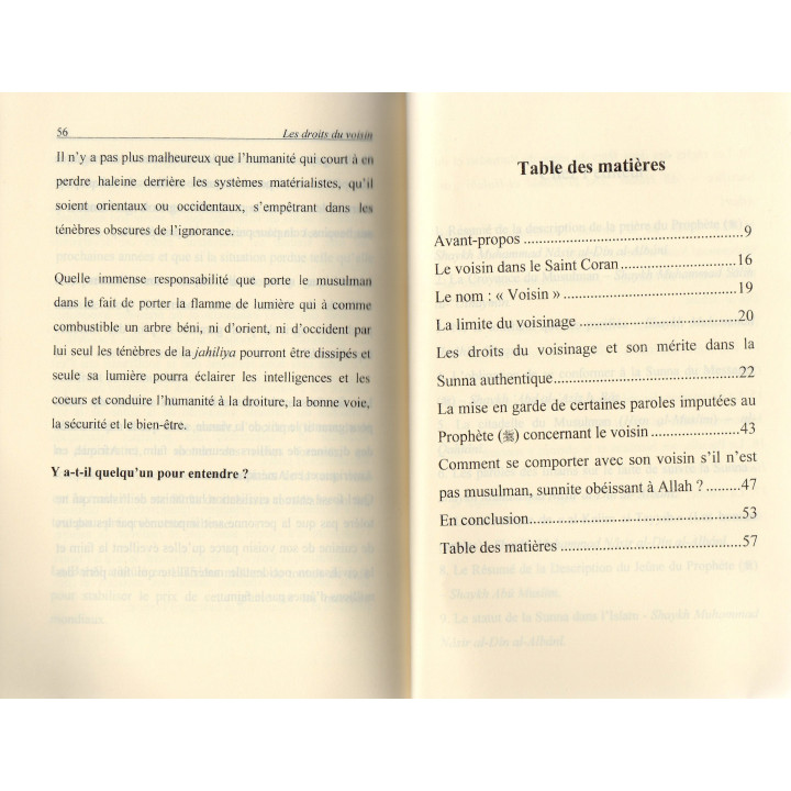 Les Droits du Voisin
