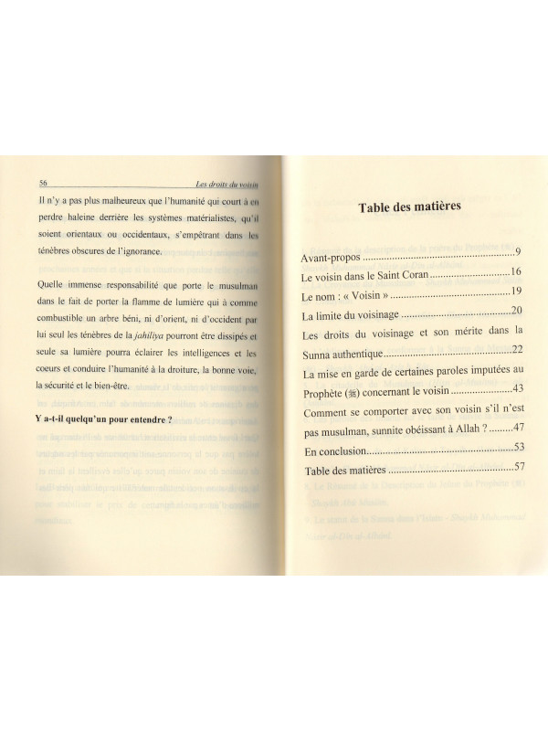 Les Droits du Voisin