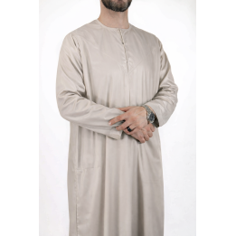 Qamis Emirati - Precious - Bleu roi - Custom Qamis