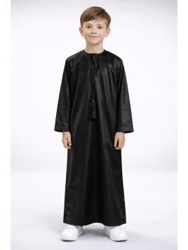 Qamis emirati enfant satiné...