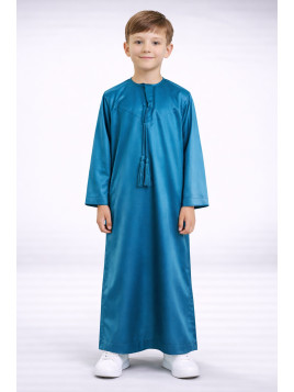 Qamis emirati enfant satiné...