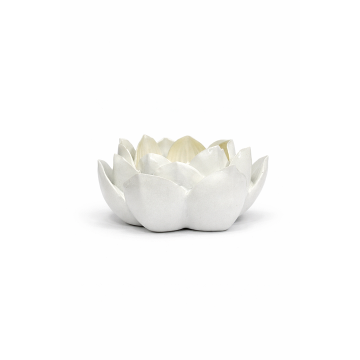 Encensoir fleur blanc