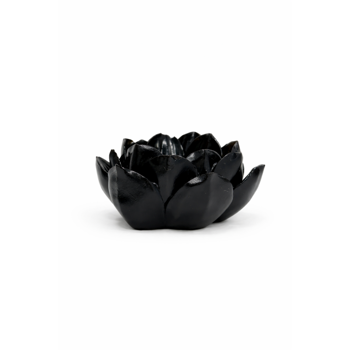 Encensoir fleur noir