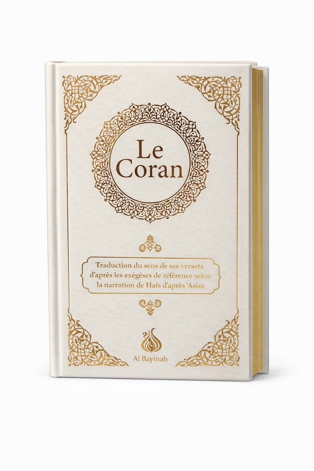 Le Coran : traduction d'après les exégèses de Rachid Maach - Blanc - Hafs - Editions Al Bayyinah