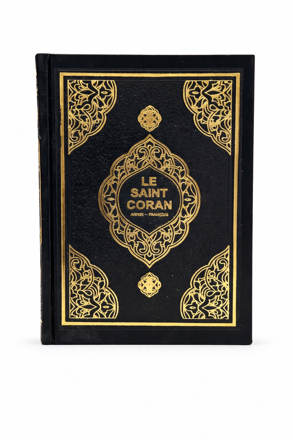 Le Saint Coran arabe/français - Noir doré