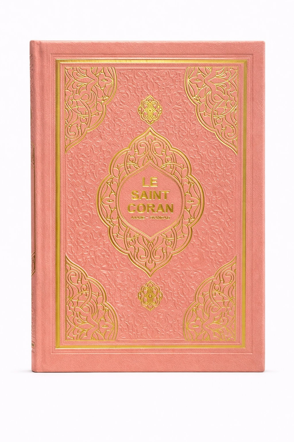 Le Saint Coran arabe/français - Rose doré