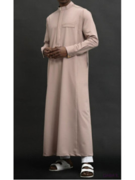 Qamis long Bey beige 6010 -...