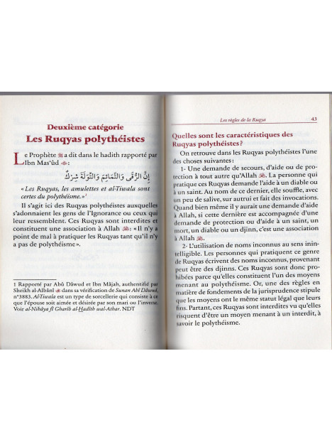 LES REGLES DE LA RUQYA