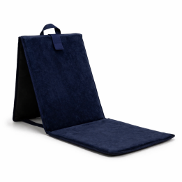 Tapis de prière avec dossier - bleu