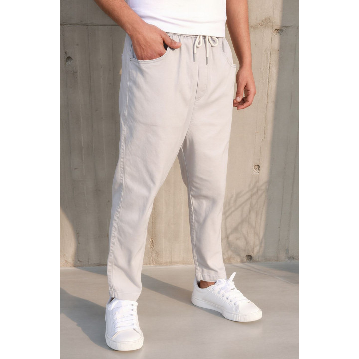 Qamis Long Eminence - Noir broderie Doré - Qabail