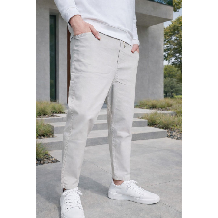 Qamis Long Eminence - Noir broderie Doré - Qabail