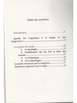 La magie et le charlatanisme