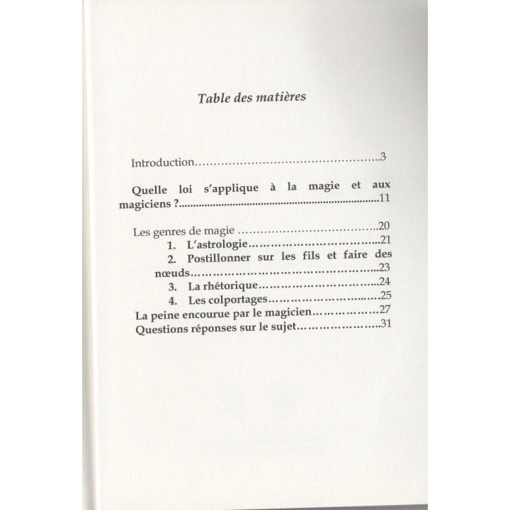 La magie et le charlatanisme