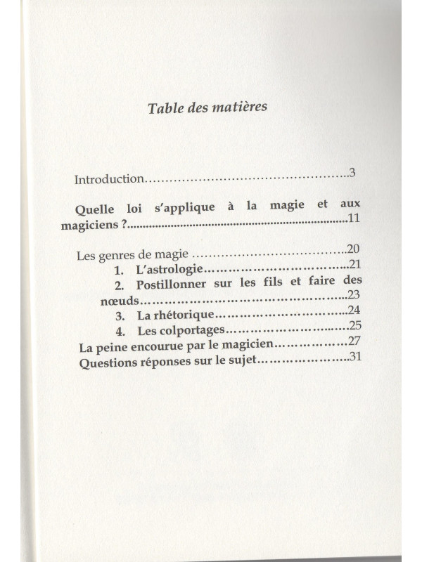 La magie et le charlatanisme