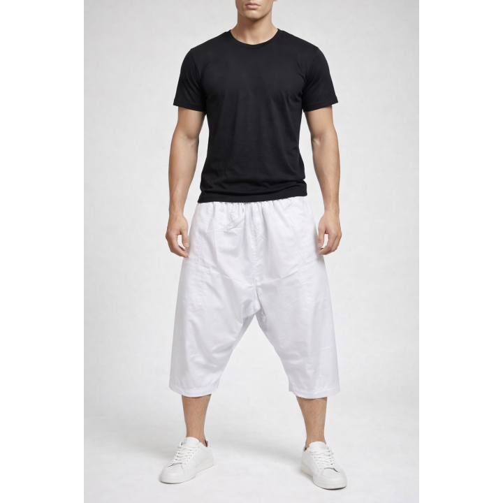 Pantalon Blanc pour qamis