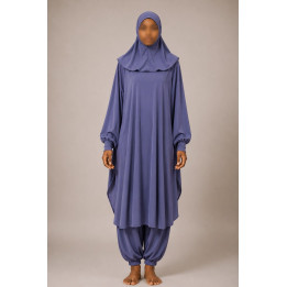Burkini - jilbab de bain - violet- 2019