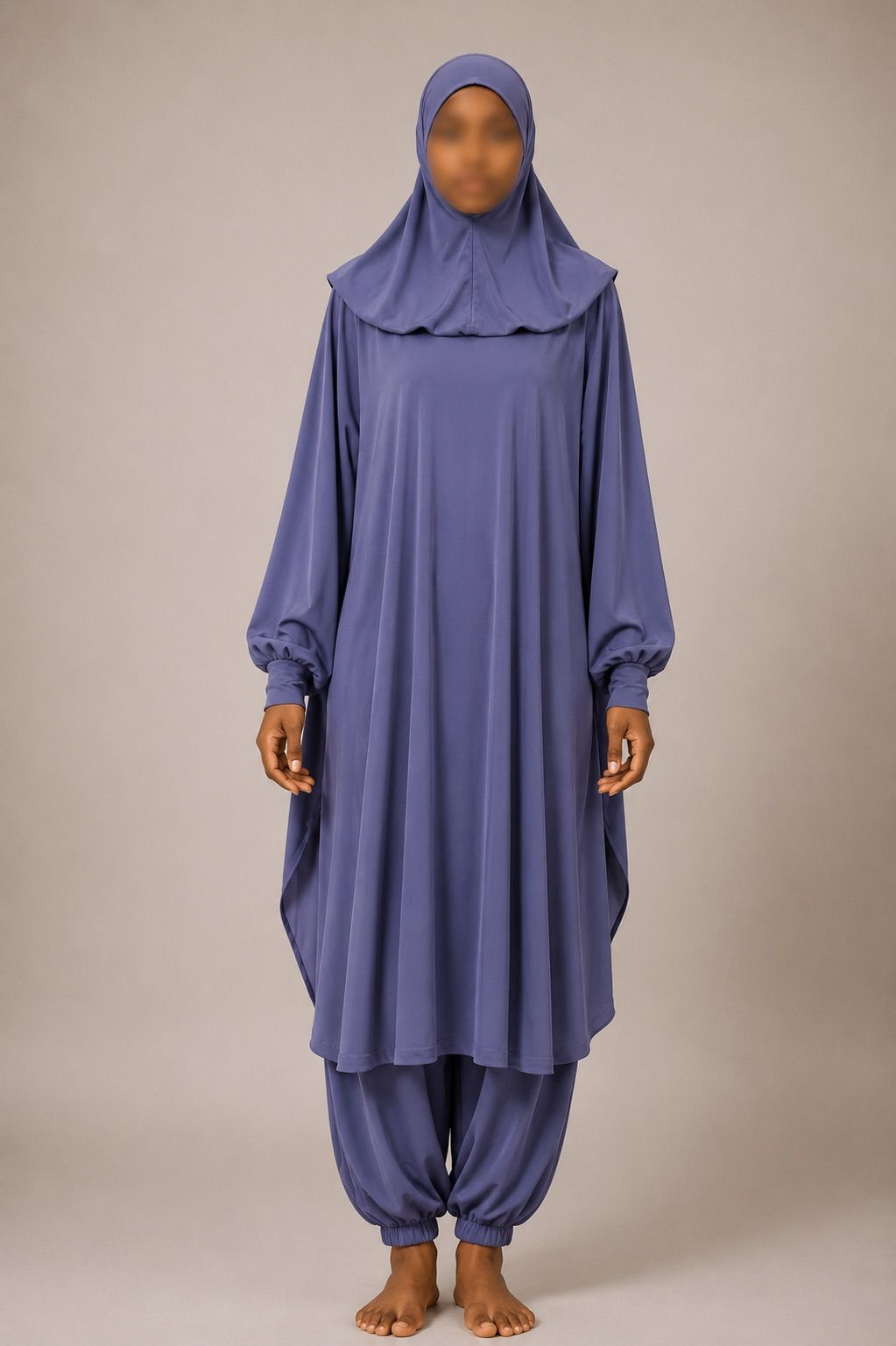 Burkini - jilbab de bain - violet- 2019
