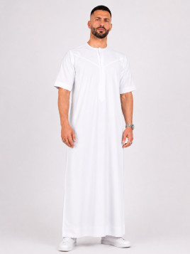 Qamis emirati coton manches...