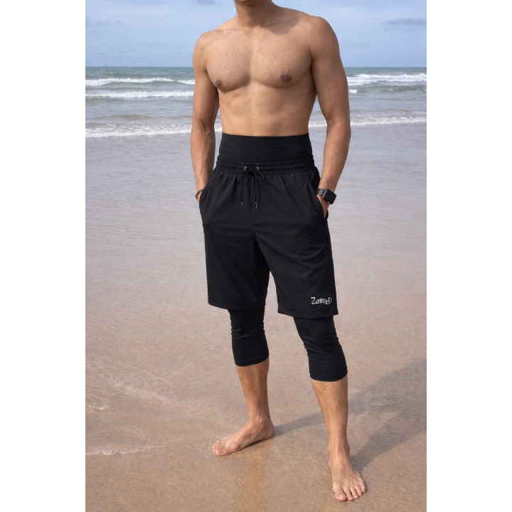 Sarouel de bain Zein - Noir