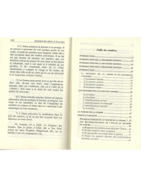 La parure de la Femme Musulmane