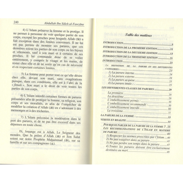 La parure de la Femme Musulmane