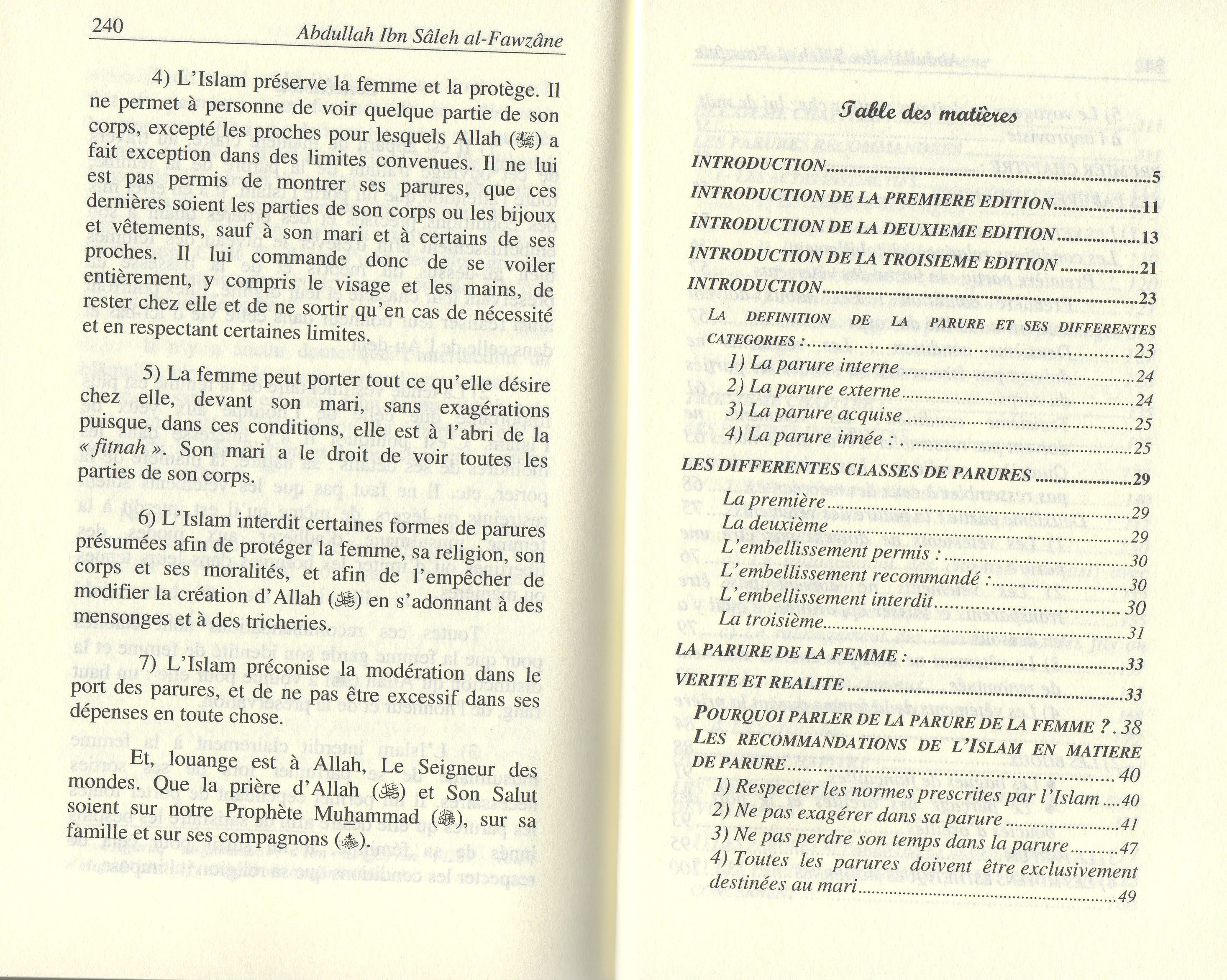 La parure de la Femme Musulmane