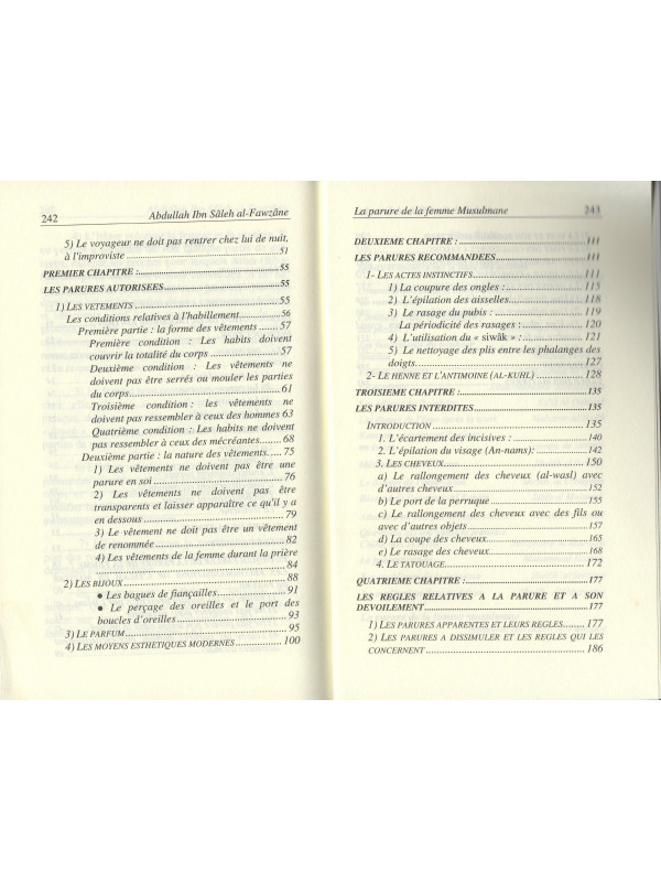 La parure de la Femme Musulmane