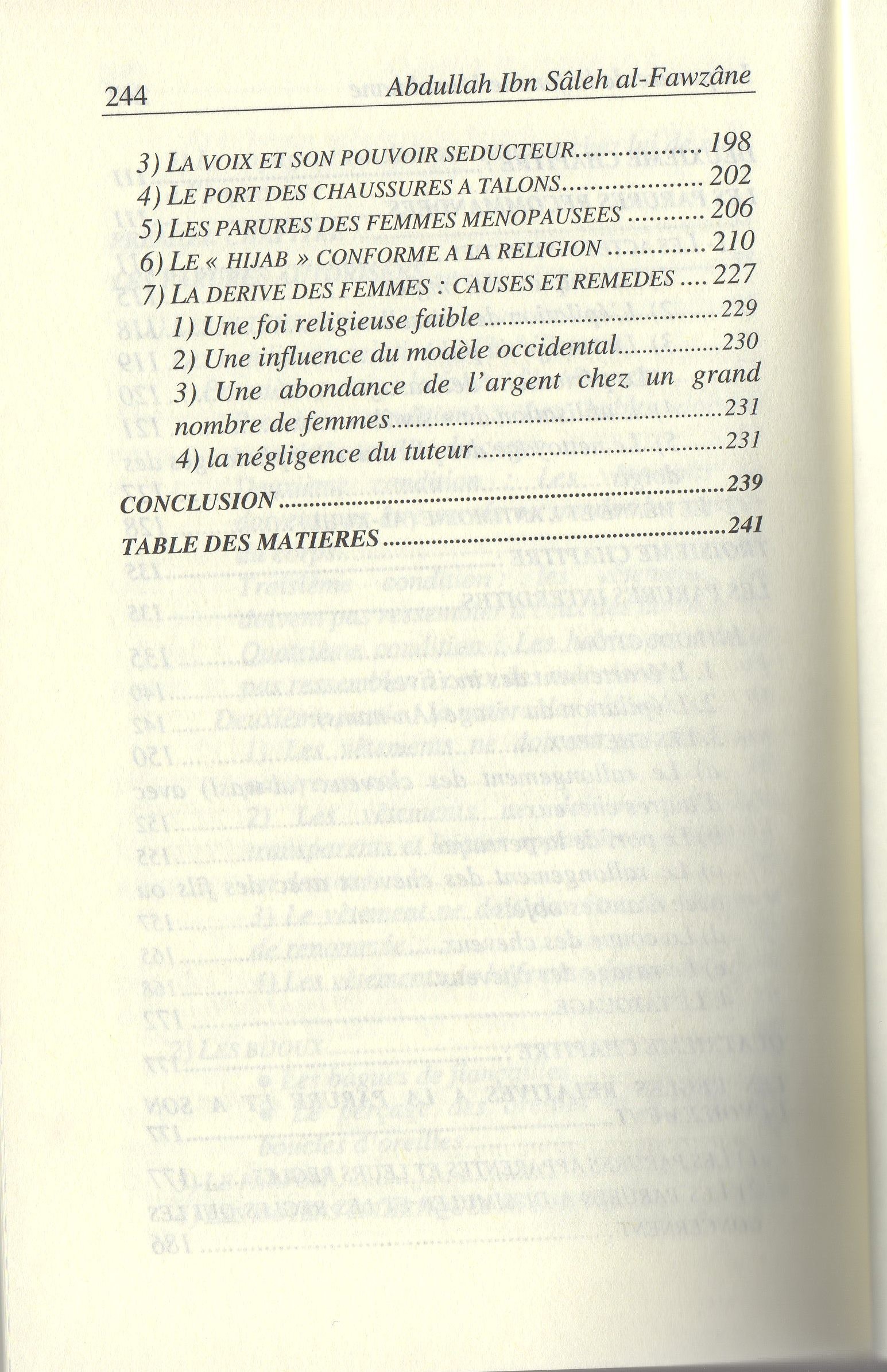 La parure de la Femme Musulmane