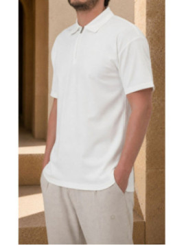 Polo zip oversized QTT3002...